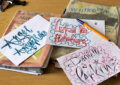 Samples of the students' letters. Photo: BBC