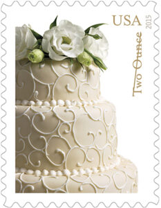 The Wedding Cake 2-ounce stamp