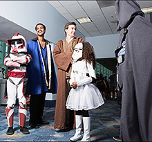 Fans attend Lucasfilm’s recent Star Wars Celebration in Anaheim, CA. Photo: The New York Times