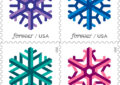 Stamp preview - snowflakes