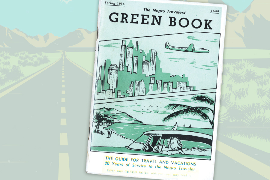 A 1956 edition of “The Green Book.”