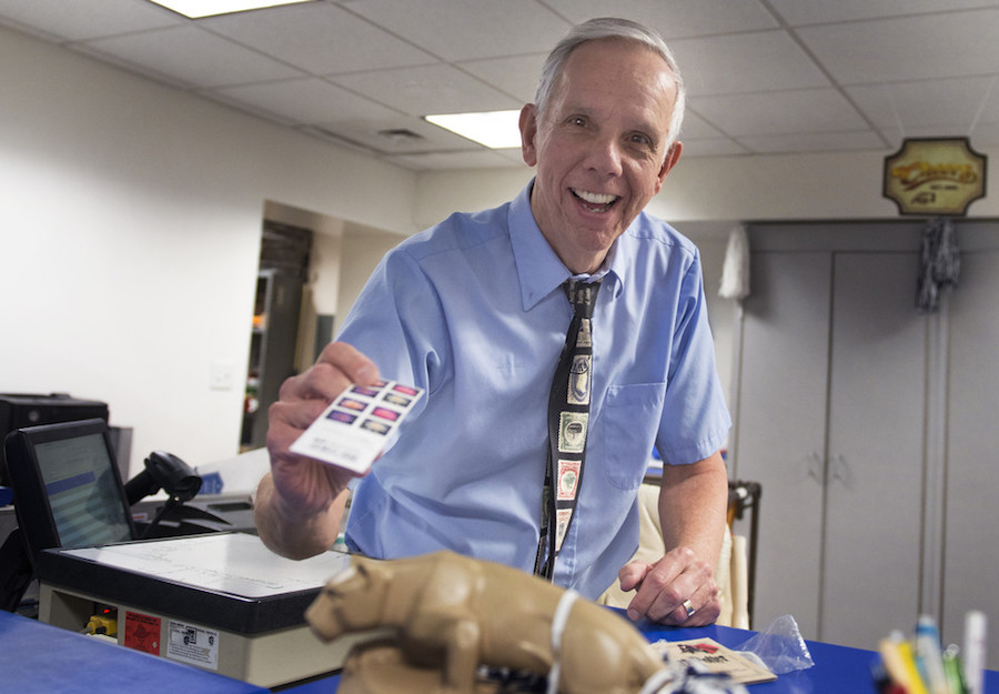 University Park, PA, Retail Associate Mike Herr, a.k.a. “Mike the Mailman,” retired this month after a 48-year postal career.