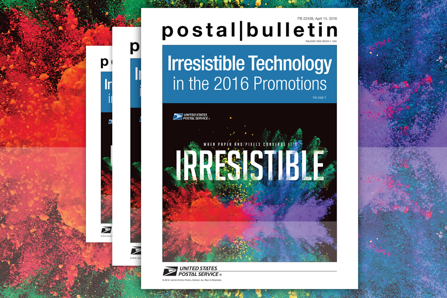 The Postal Bulletin’s April 14 cover