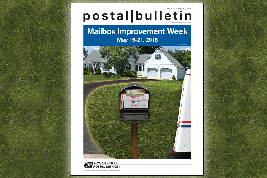 The Postal Bulletin’s May 12 cover