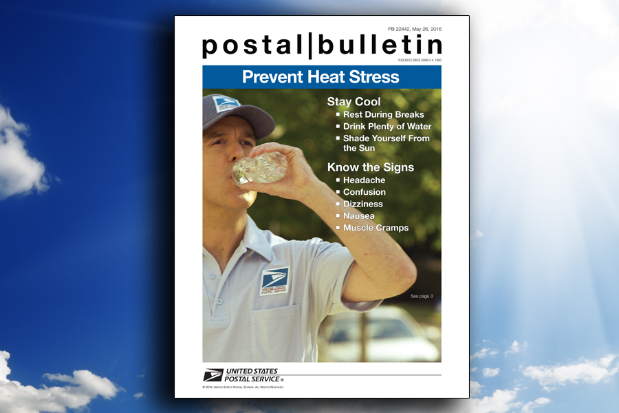 The May 26 Postal Bulletin cover.