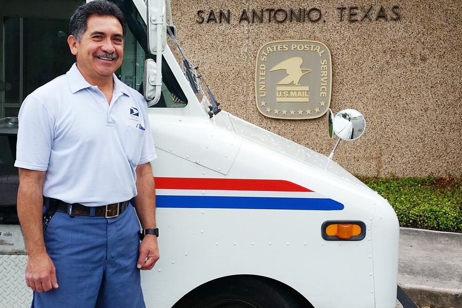 San Antonio, TX, Letter Carrier Guillermo Guzman