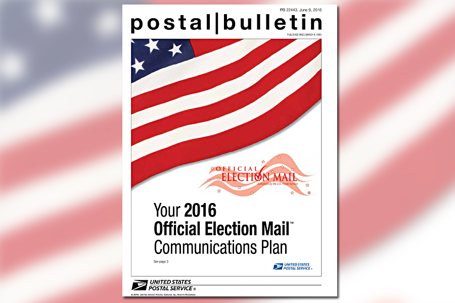 The latest edition of the Postal Bulletin.