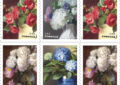 Flowers from the Garden will depict four different paintings of flowers that come from typical American gardens.