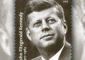 The John Fitzgerald Kennedy stamp will commemorates the 100th anniversary of his birth.