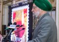 Ambassador Hardeep Singh Puri, formerly India’s permanent representative to the United Nations, addresses attendees.