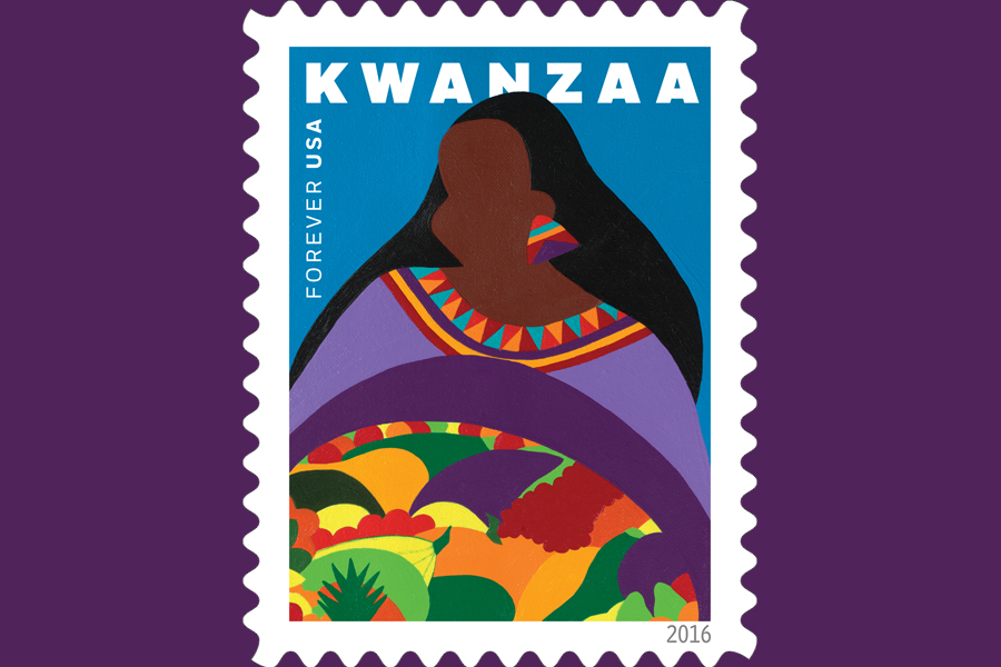 The 2016 Kwanzaa stamp