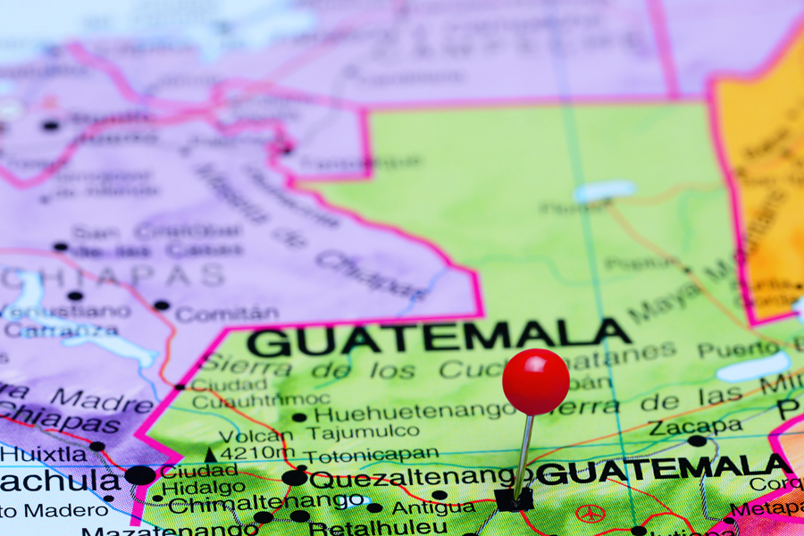 Acceptance locations must not accept any mail to Guatemala, except GXG service.
