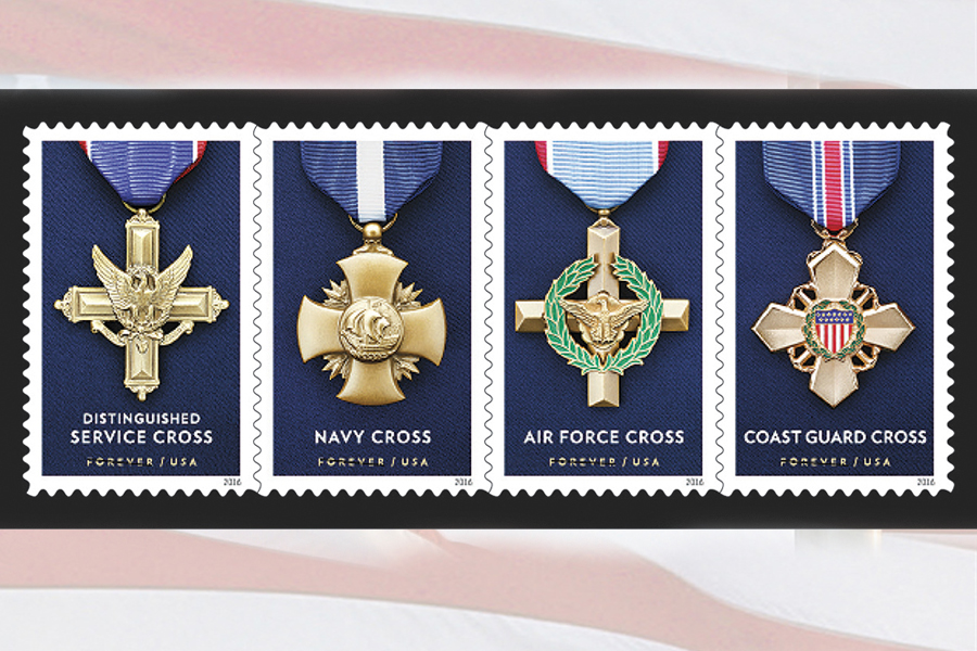 This year’s Honoring Extraordinary Heroes: The Service Medals stamps continue a Postal Service tradition of honoring the military.