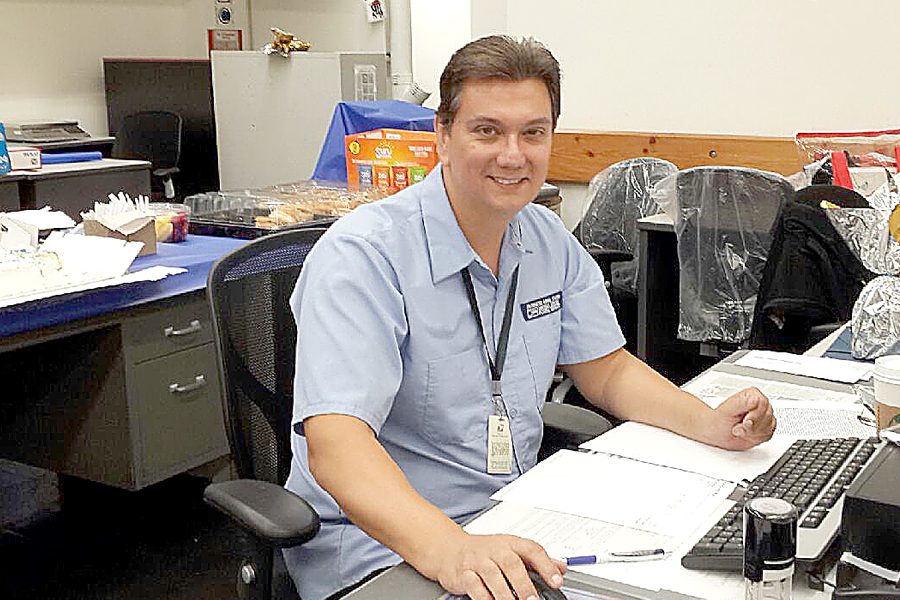Los Angeles Business Mail Technician Charles Rodriguez
