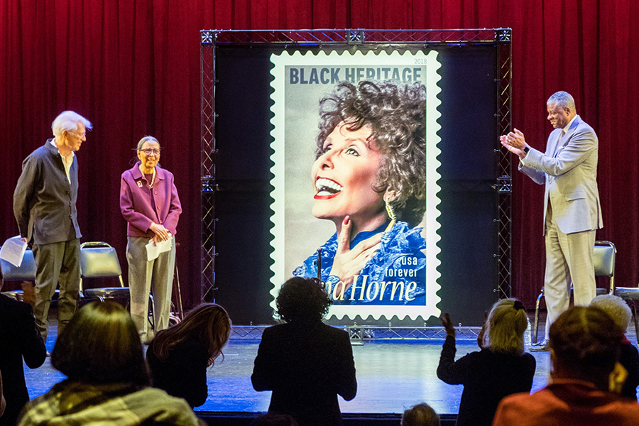 Lena Horne stamp dedication ceremony