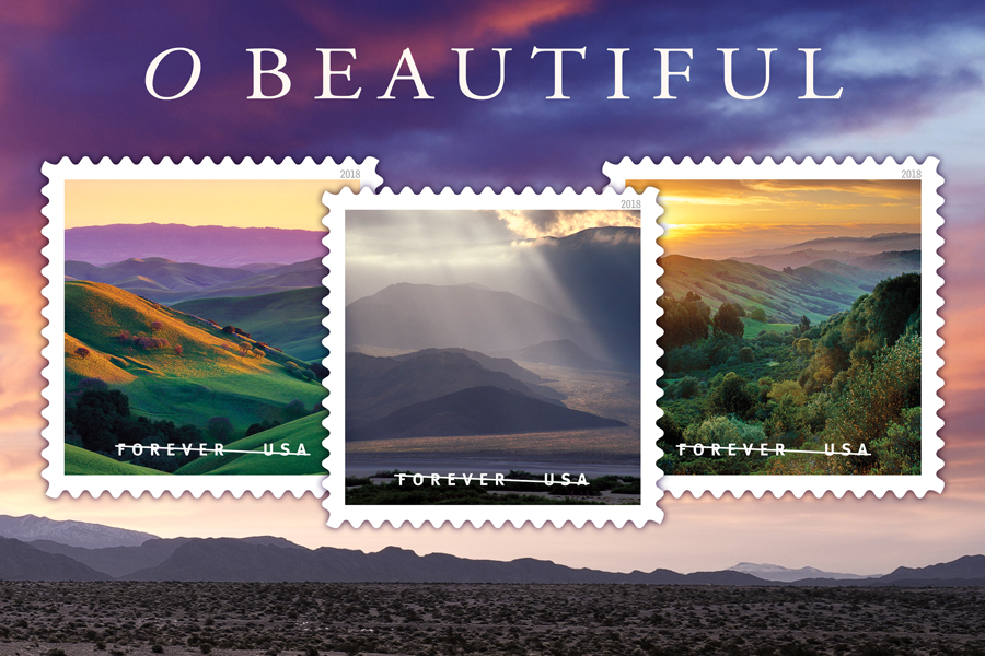 O Beautiful stamps