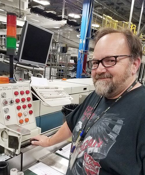 Salt Lake City Electronics Technician Greg Prawitt