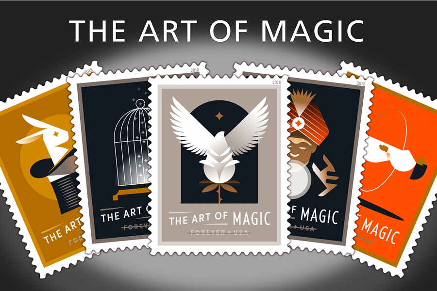 The Art of Magic stamp