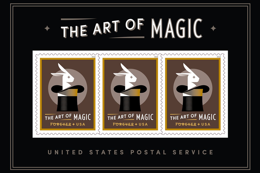 The Art of Magic souvenir sheet