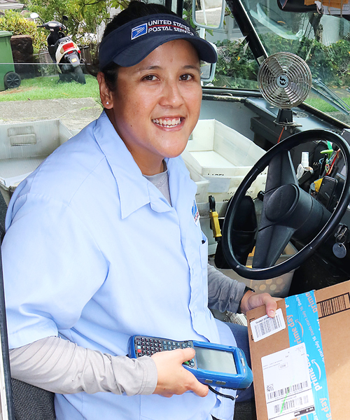 Letter carrier with packages