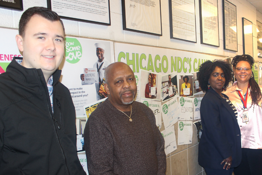 Chicago employees at CFC awareness event