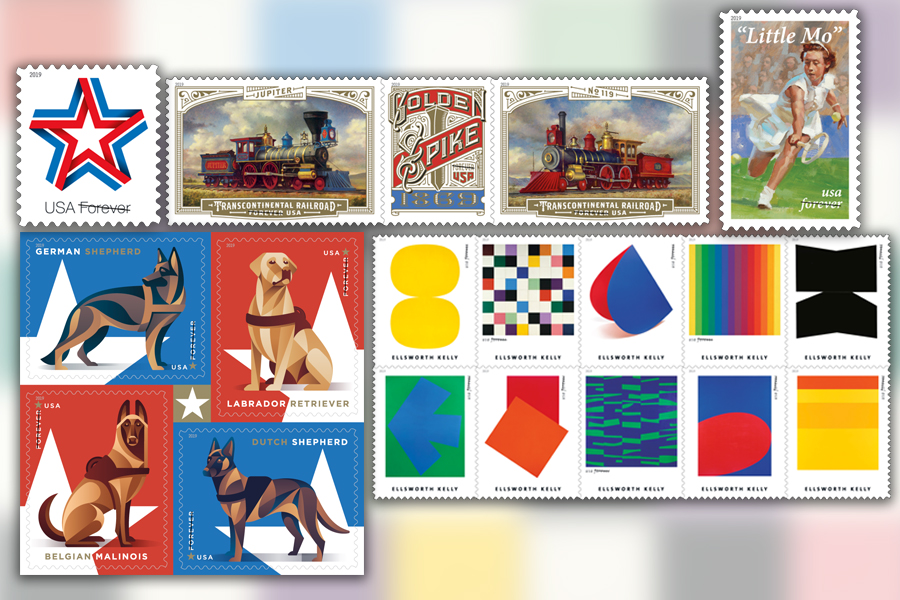 More stamp releases for 2019
