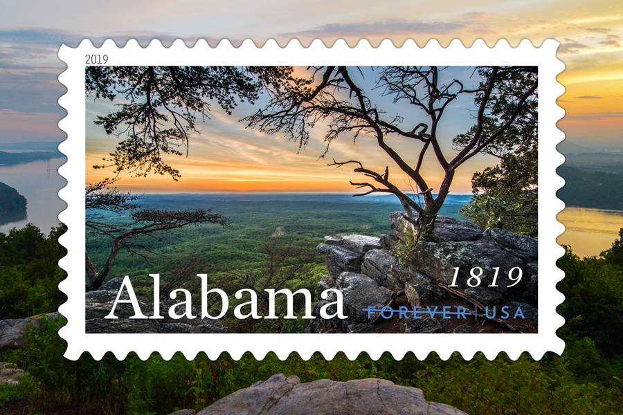 Alabama Statehood stamp