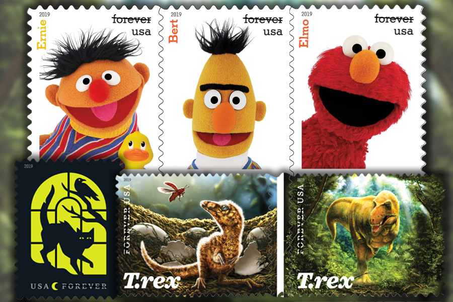 New stamps from USPS in 2019