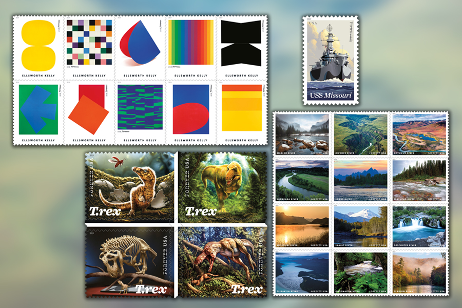 USPS stamp releases in 2019