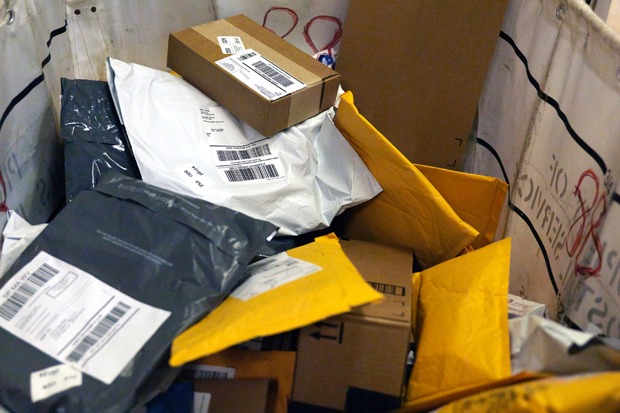 Photo of packages and parcels
