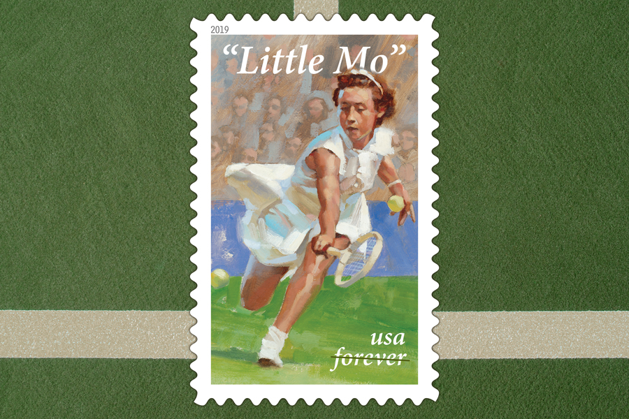 The “Little Mo” stamp