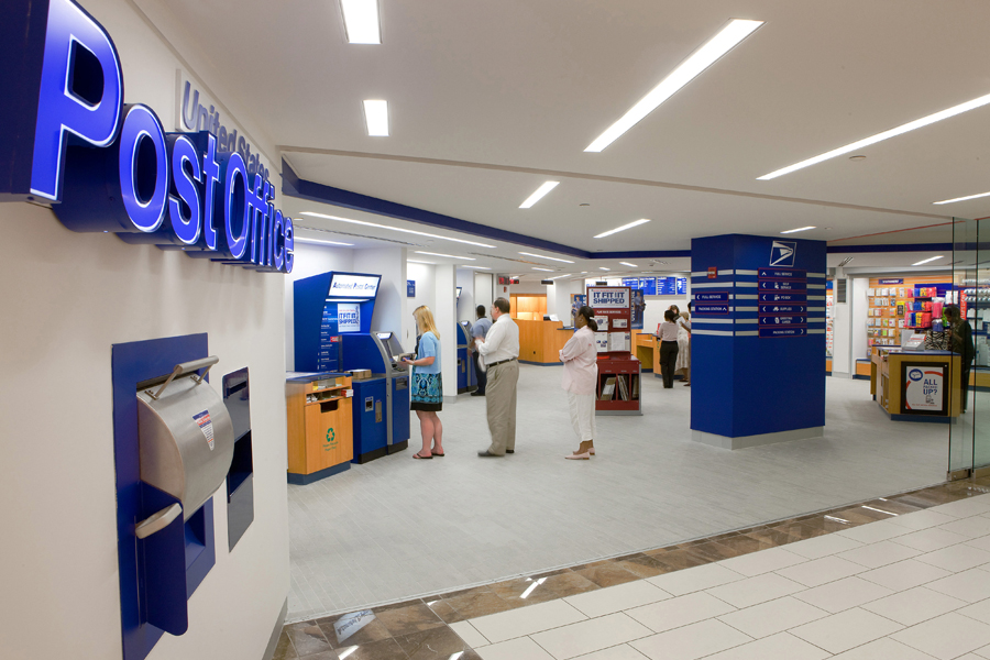 Photo of Post Office lobby