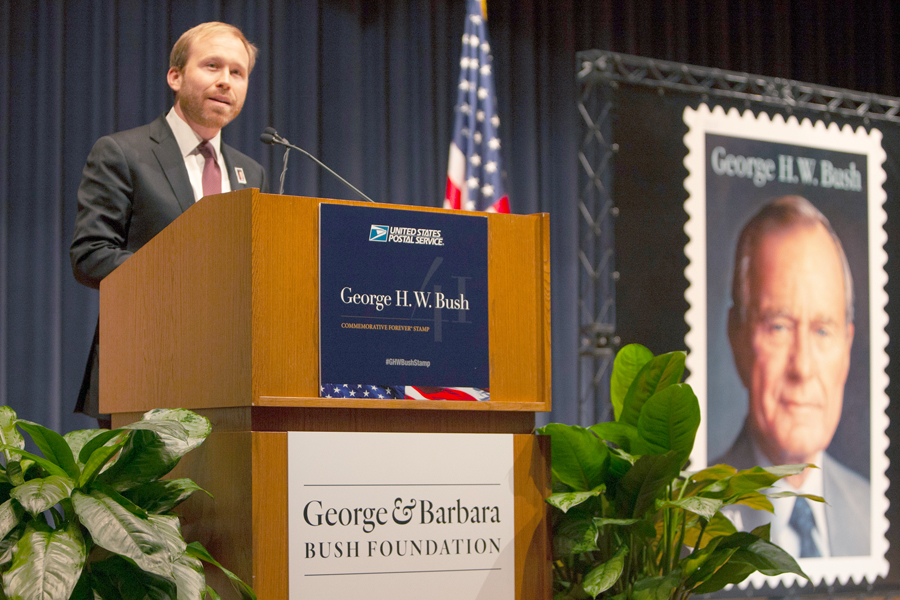 Pierce Bush, a grandson of the former president George H.W. Bush.