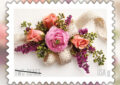 Stamp showing corsage